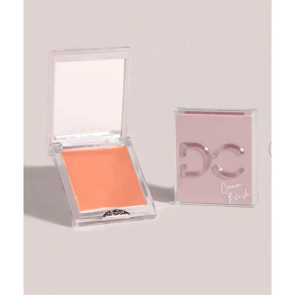 NIB Dominique Cosmetics Silk Tone Cream Blush in Warm Peach